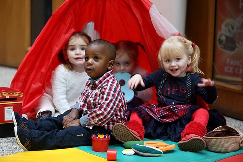 Children learning together