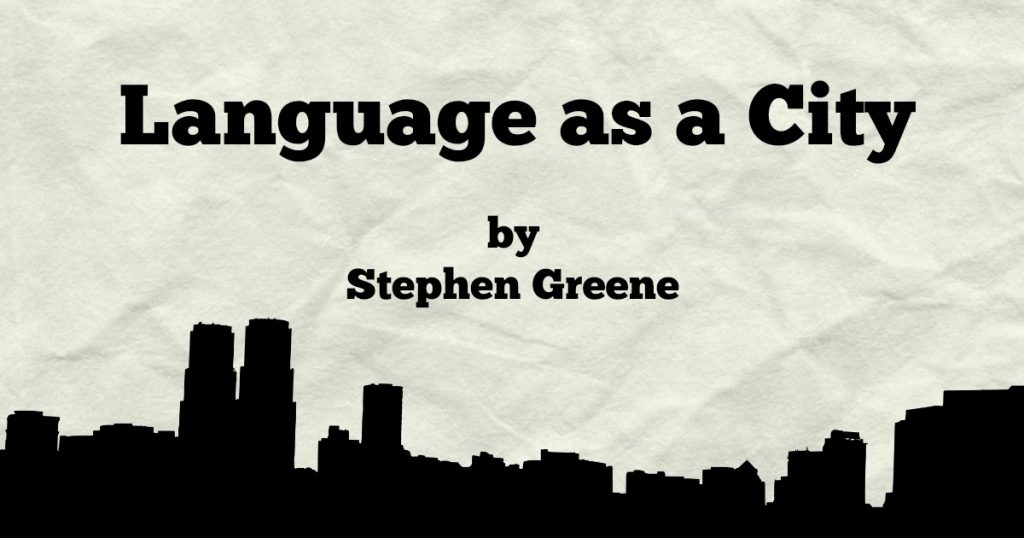 Linguisitc Landscapes, Stephen Greene